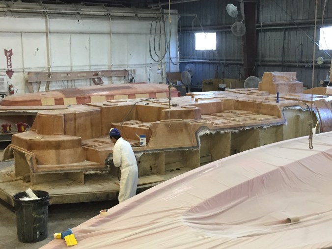 Construction begins on the new Island Packet 460 Flying Fish